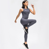 Women's Yoga Sets 2-piece Sport Tops for Workout Fitness Customize with Seamless Leggings 