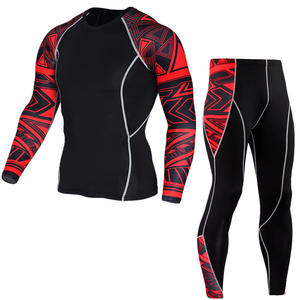 Factory Direct Sale Men's Sports Tights, Running Training Basketball Gym Clothes