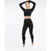 Women's Customize Crop Top Sports Workout Long Sleeve Athletic Thumb Hole Crop Tops