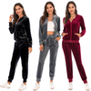 Hot Sale Running Yoga Sports Clothing Women's Fitness Long-sleeved Velvet Fashion Pullover Hoodies