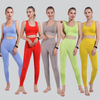 Women's High Waisted Yoga Leggings Tummy Control Workout Athletic Running Butt Push Up Pants 