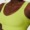 Women Customize Seamless Workout Tops Gym Running Athletic Fitness Open Cross Back Sport Yoga Bras